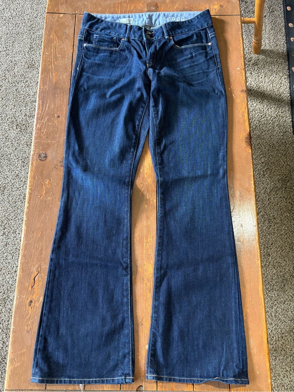 Gap 1969 Perfect Bootcut Dark Wash Jeans